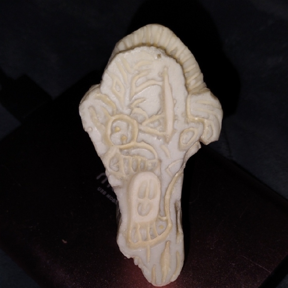 ( Sold) Unique Carved Soap Sculpture
